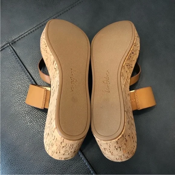 Sam Edelman Cork Platform Sandals - Picture 4 of 7